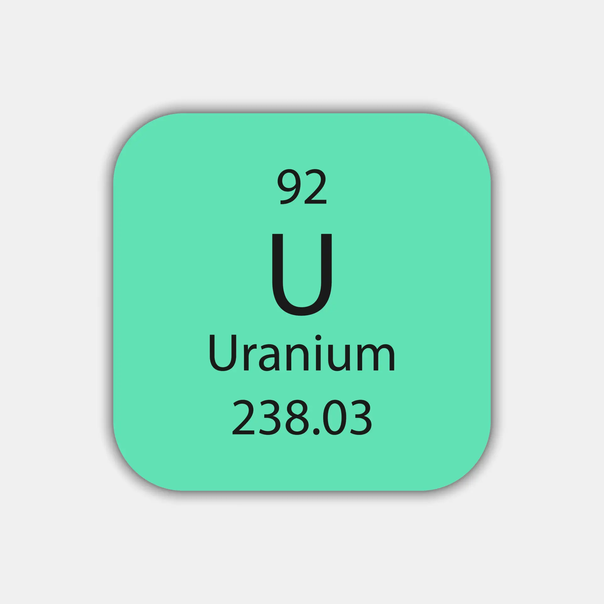 L'uranium : un élément chimique radioactif