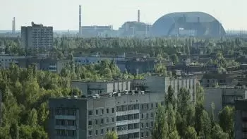 Centrale solaire à Tchernobyl